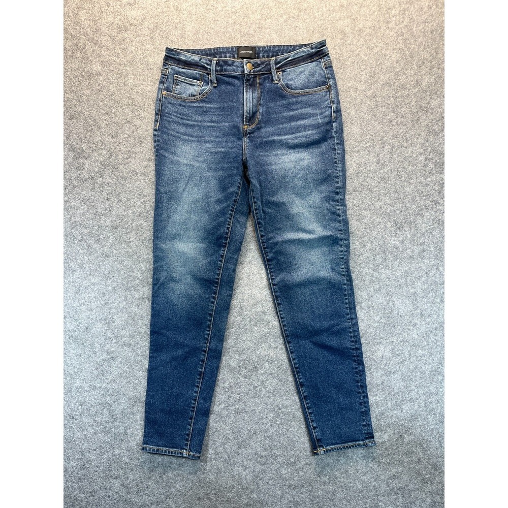 Driftwood‎ Jeans Womens 28x29 Gizelle Girlfriend Skinny Blue Stretch Denim Jeans